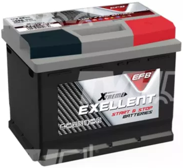 EFB StarStop Exellent 12 V 60 Ah